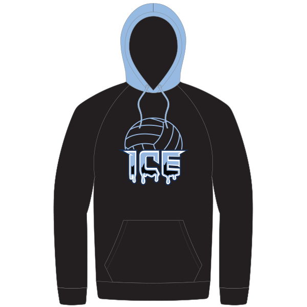 Team ICE Volleyball Sublimated Hoodie