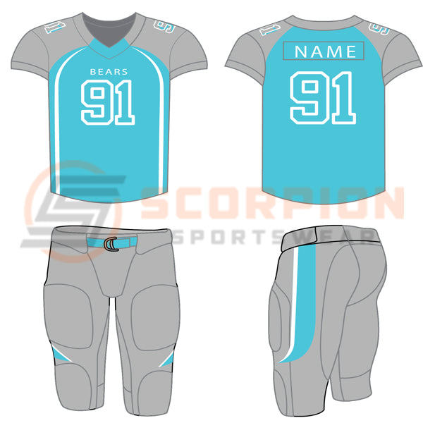 1  Sublimated Jersey & Stock Integrated Pants