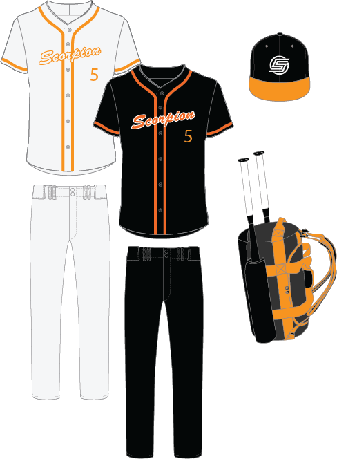 Jr. Varsity Package 2 Full Button Jerseys/2 Pants Backpack/Hat