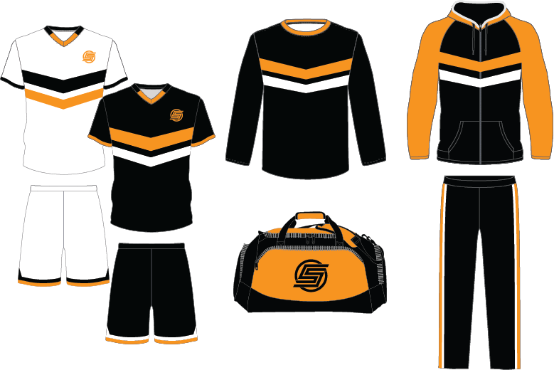 Varsity Package Home/Away Uniform/Warmup Shirt Dufflebag/Warmup