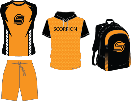 Jr. Package Track Singlet or Sleeveless Compression Backpack/Warmup Shirt