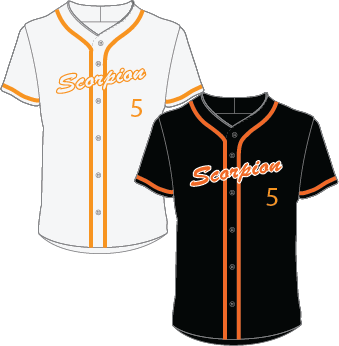 Home/Away Full Button Jerseys