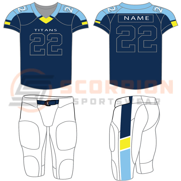 1  Sublimated Jersey & Stock Integrated Pants